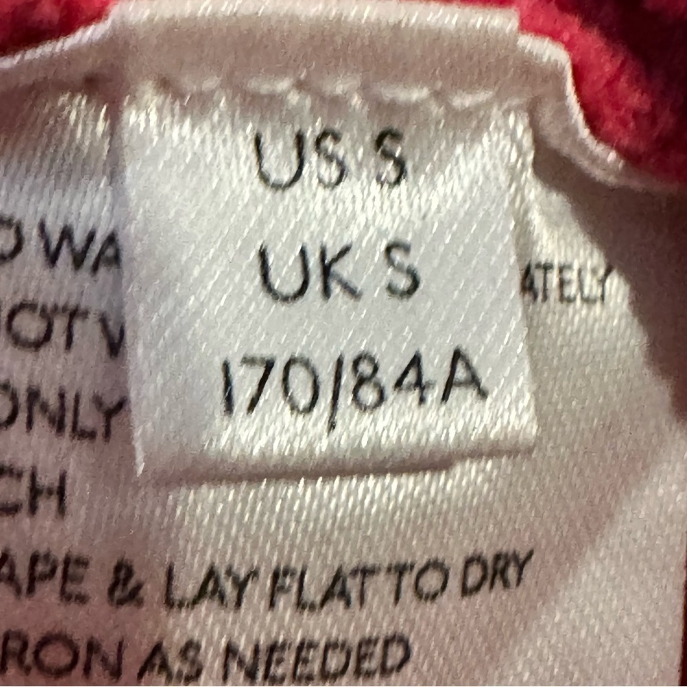 Urban Outfitters Hot Pink Ruched Front Tie Back Cropped Bandeau Size Small - Picture 15 of 15
